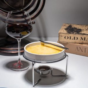 Kit Réchaud para queijo Brie